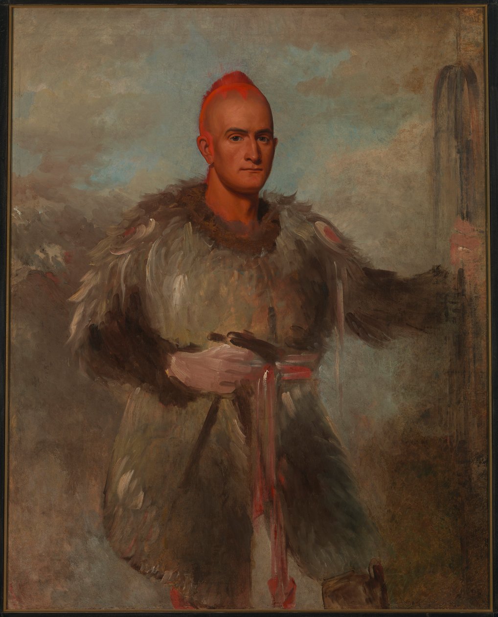 Theodore Burr Catlin, indián viseletben alkotó: George Catlin