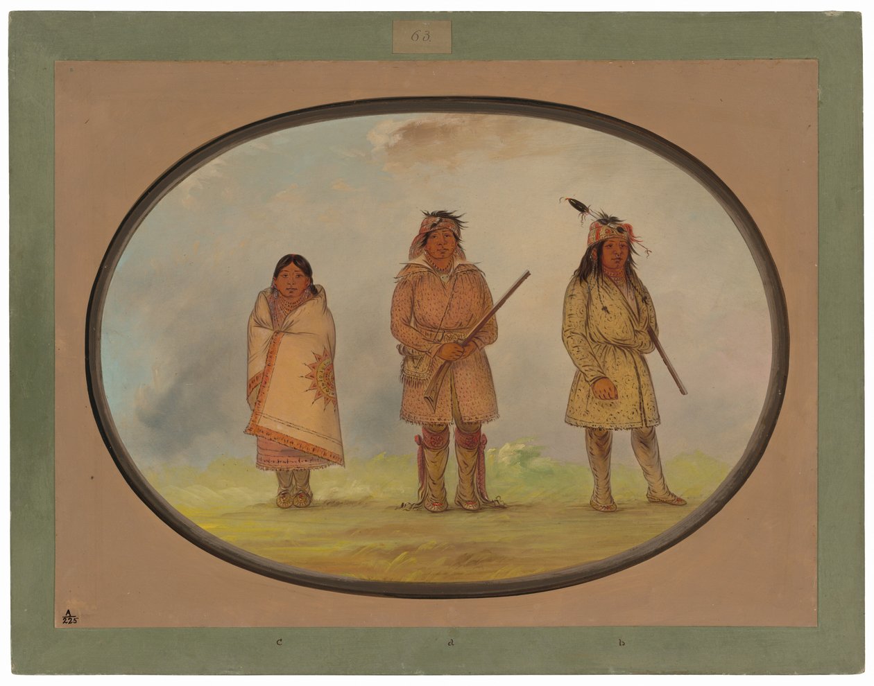 Három delaware-i indián alkotó: George Catlin