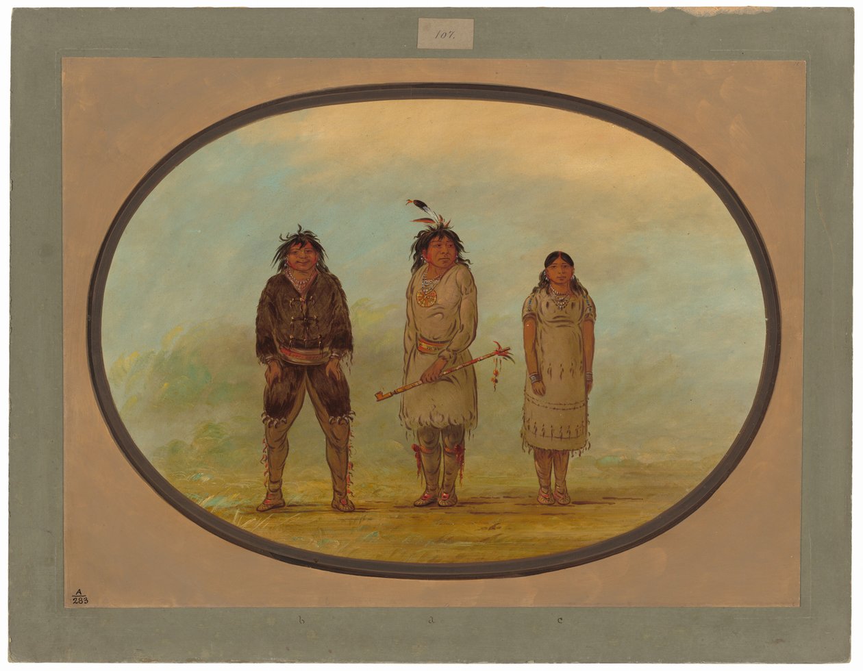 Három szelí indián alkotó: George Catlin