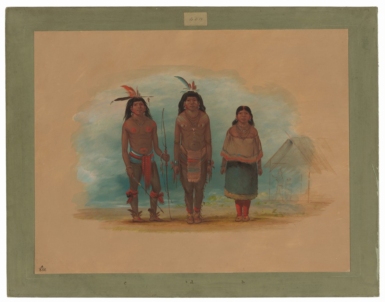 Három tarumai indián alkotó: George Catlin