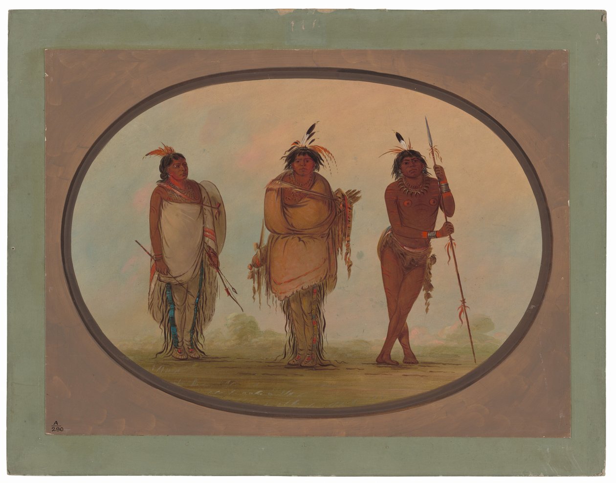 Három yumaya indián alkotó: George Catlin