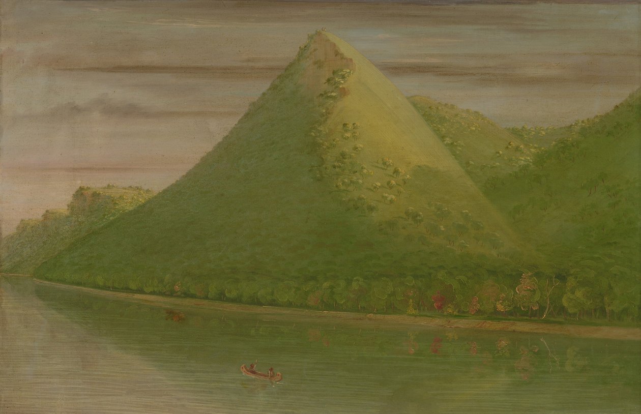 Kilátás a csuka sátrára, 18611869. alkotó: George Catlin