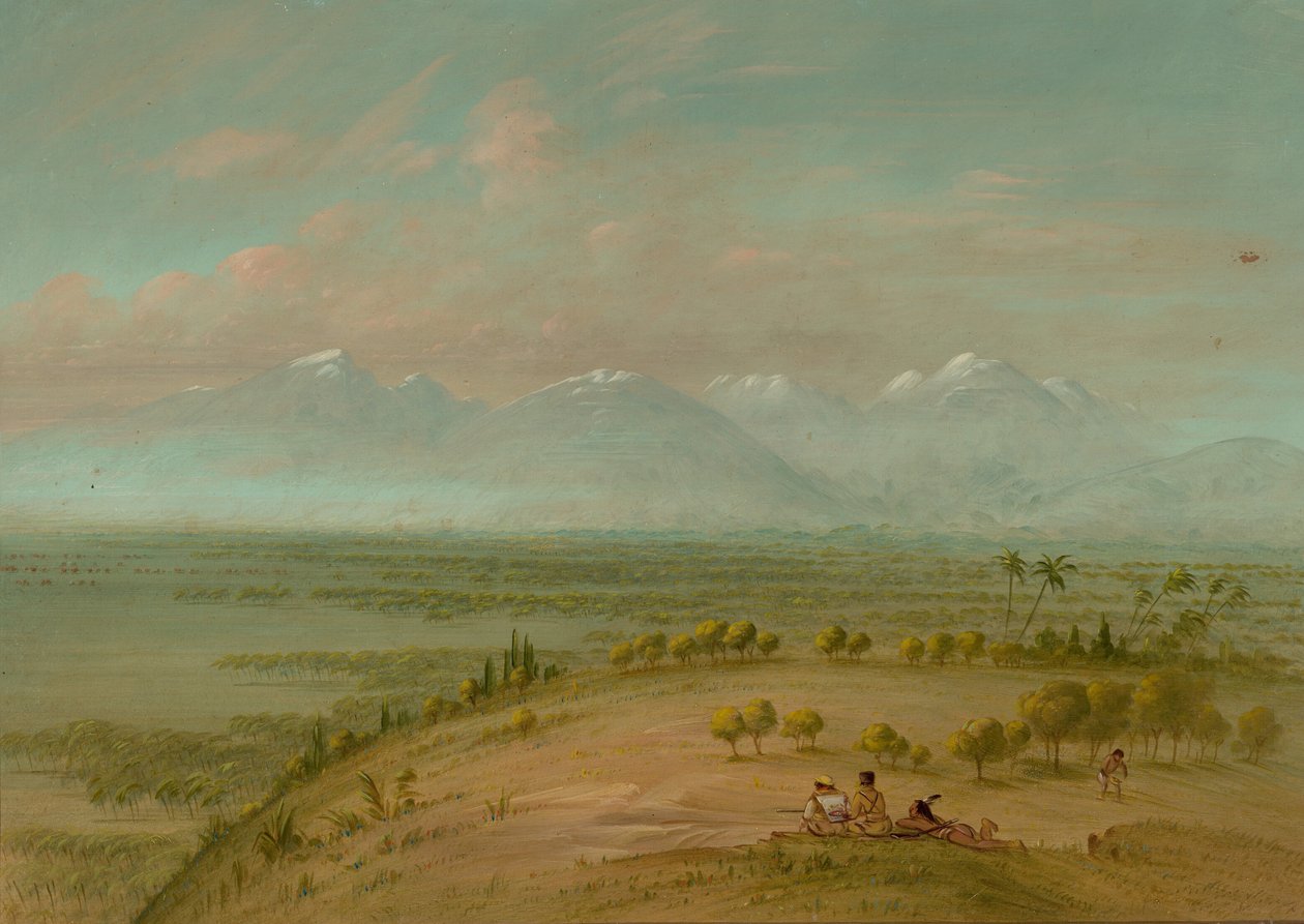 Kilátás a Pampa del Sacramentóra, 18541869. alkotó: George Catlin