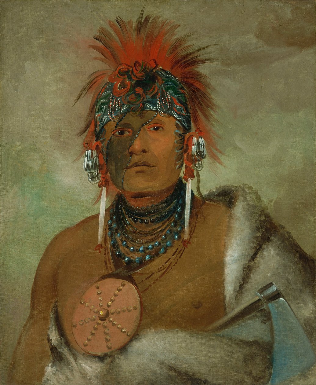 Wá-hón-ga-shee, Nem bolond, egy nagy bolond alkotó: George Catlin
