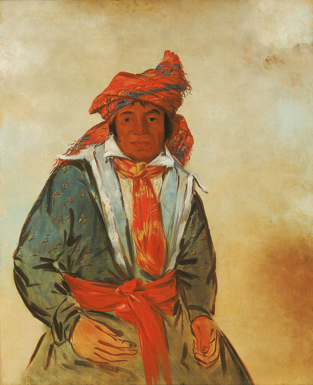 Wat-ál-le-go, a Brave alkotó: George Catlin