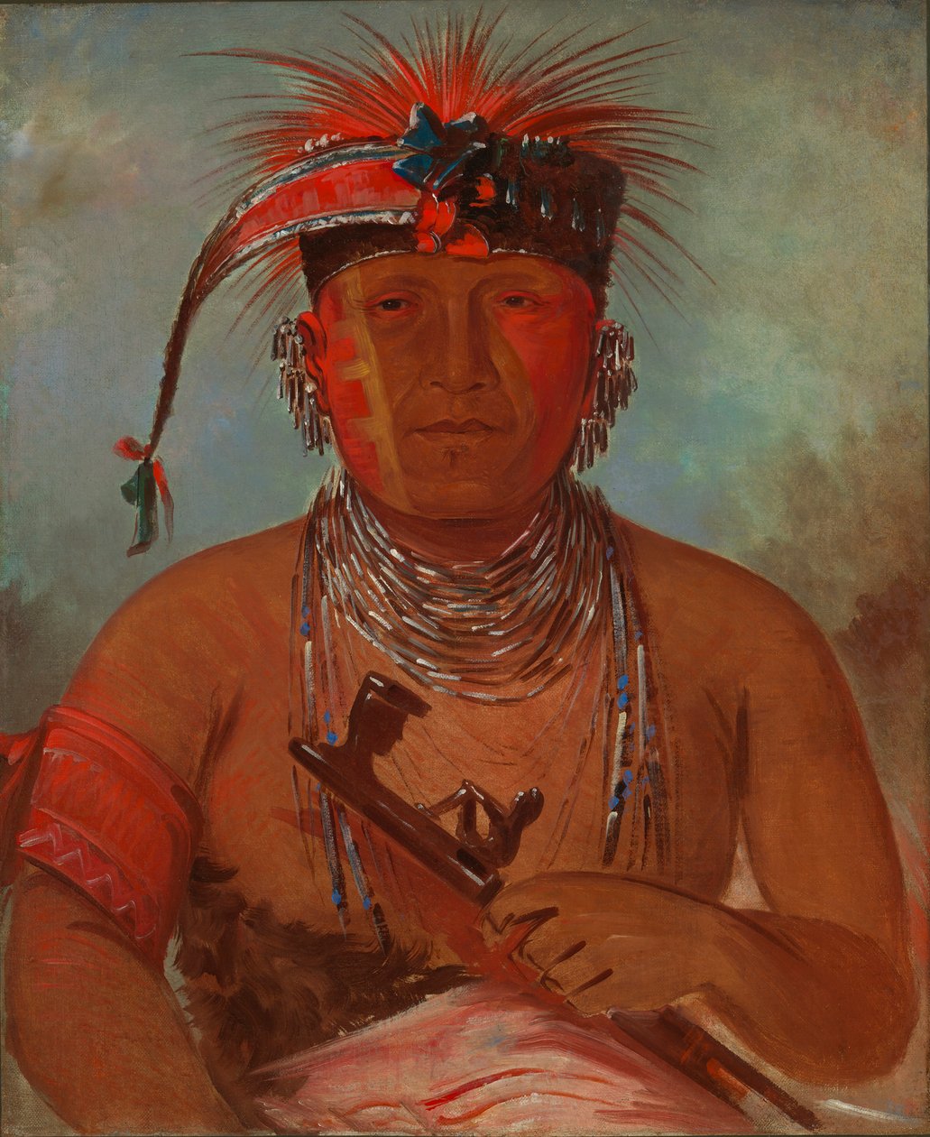 Wée-ke-rú-law, Aki kicserél alkotó: George Catlin