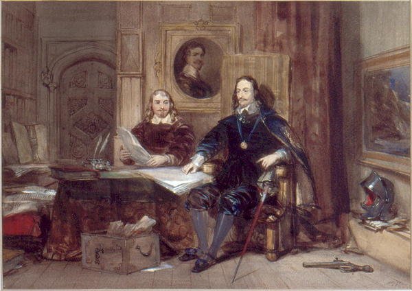 I. Károly és titkára alkotó: George Cattermole
