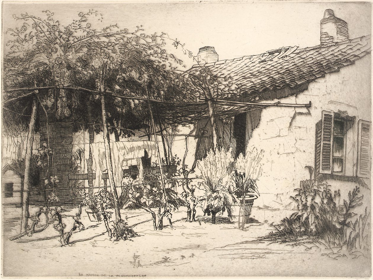 La Maison de la Blanchisseuse alkotó: George Charles Aid