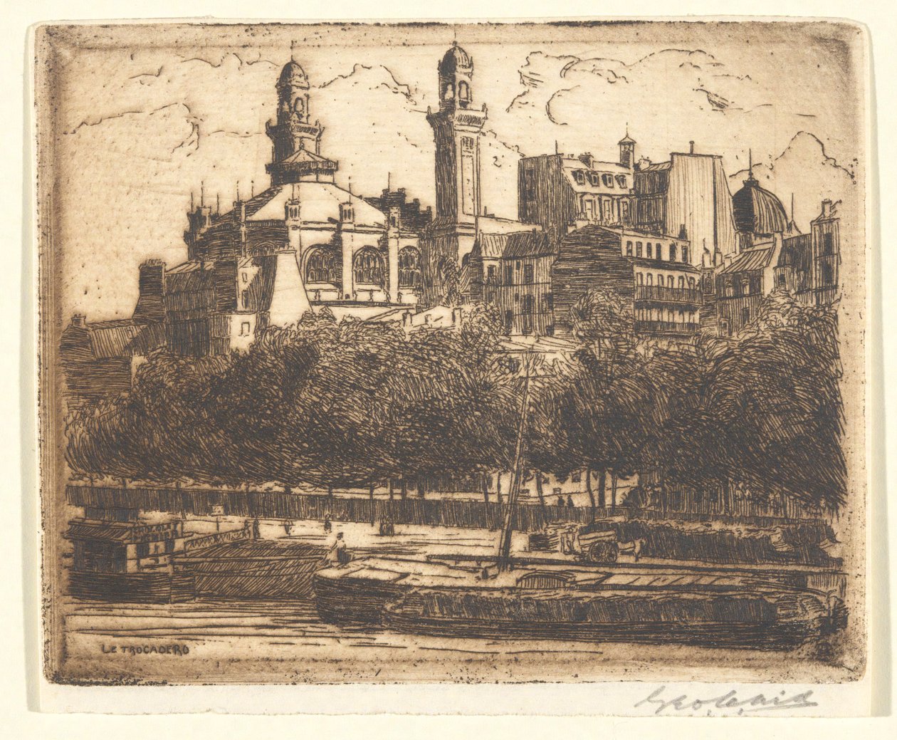 A Trocadero alkotó: George Charles Aid
