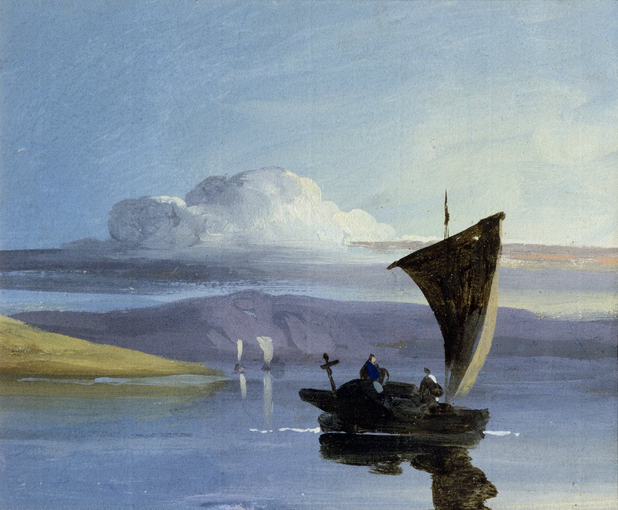 Egy kínai szemét (guache) alkotó: George Chinnery
