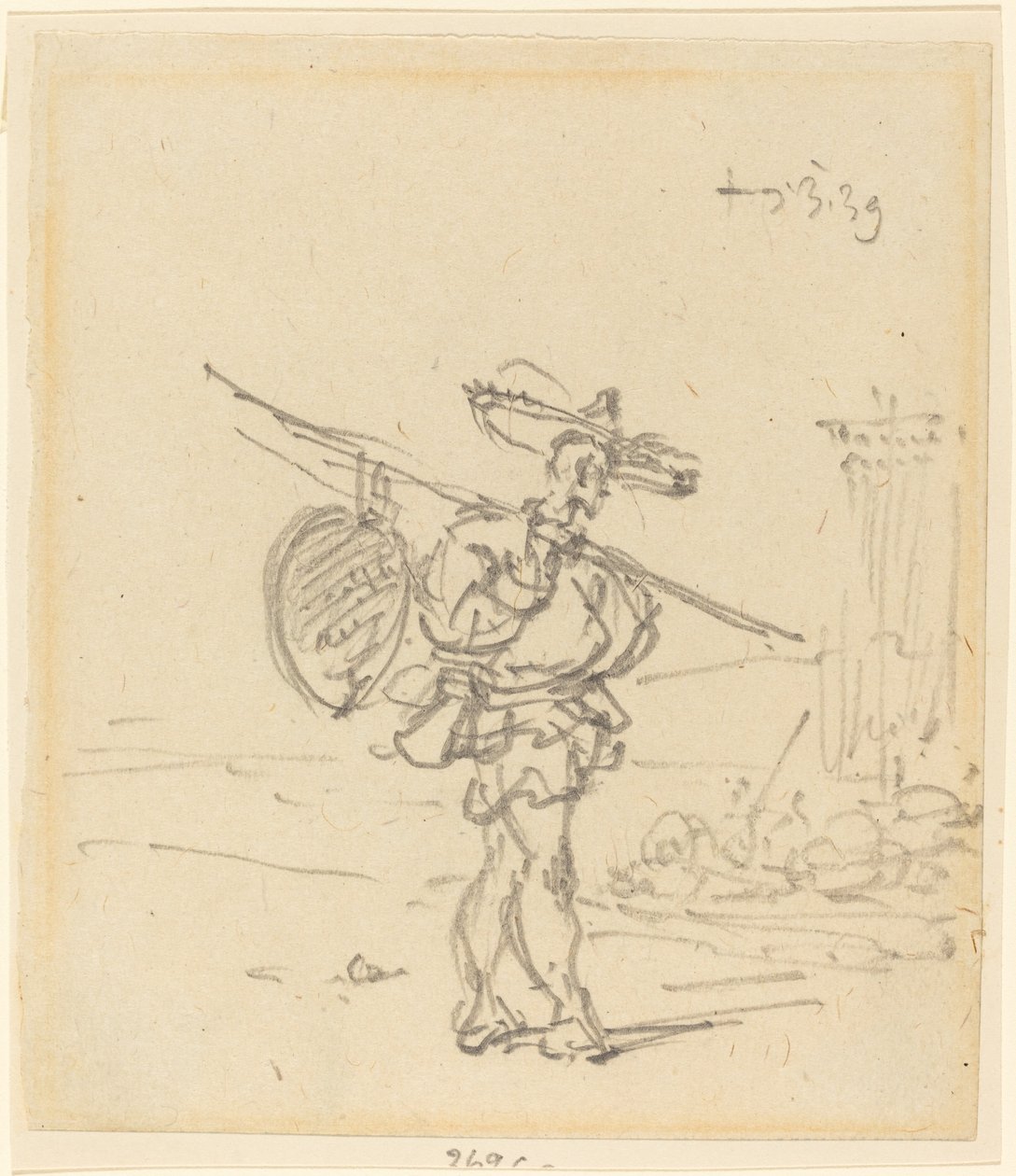 Kínai paraszt alkotó: George Chinnery