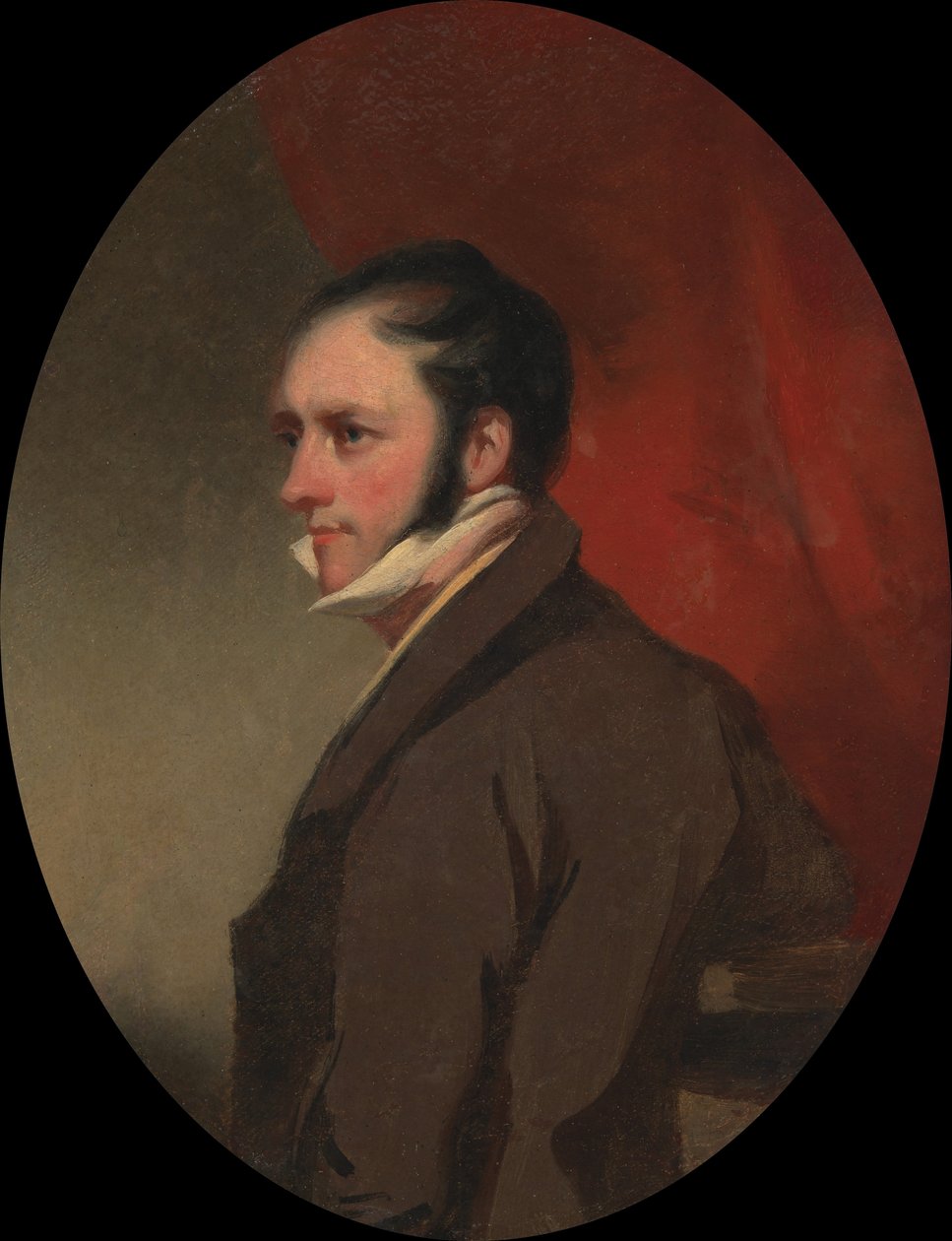 Egy W. C. Hunter nevű férfi alkotó: George Chinnery