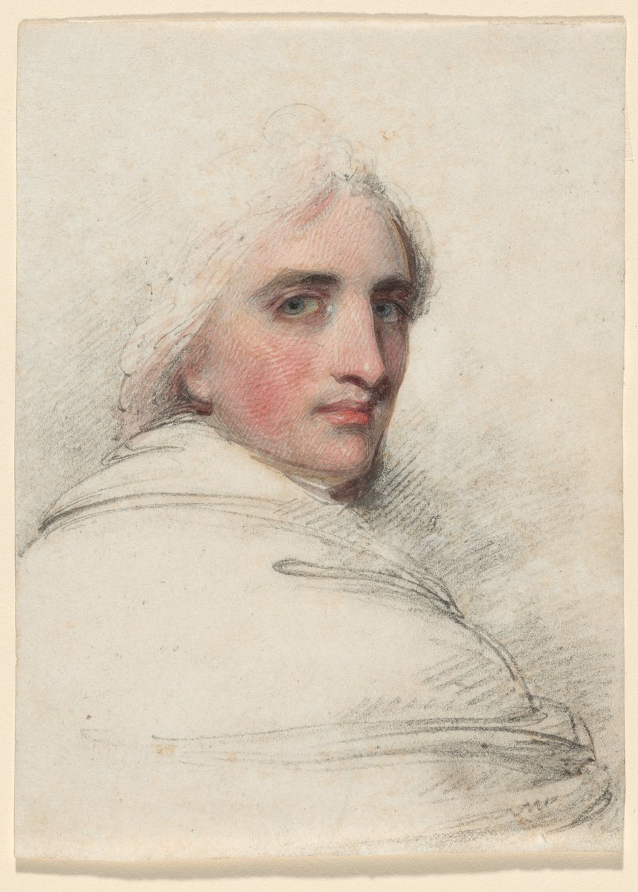 Egy férfi feje alkotó: George Chinnery