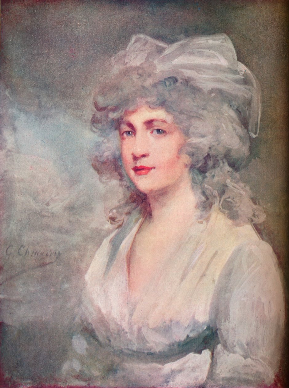 Miss ODwyer, c1799 alkotó: George Chinnery