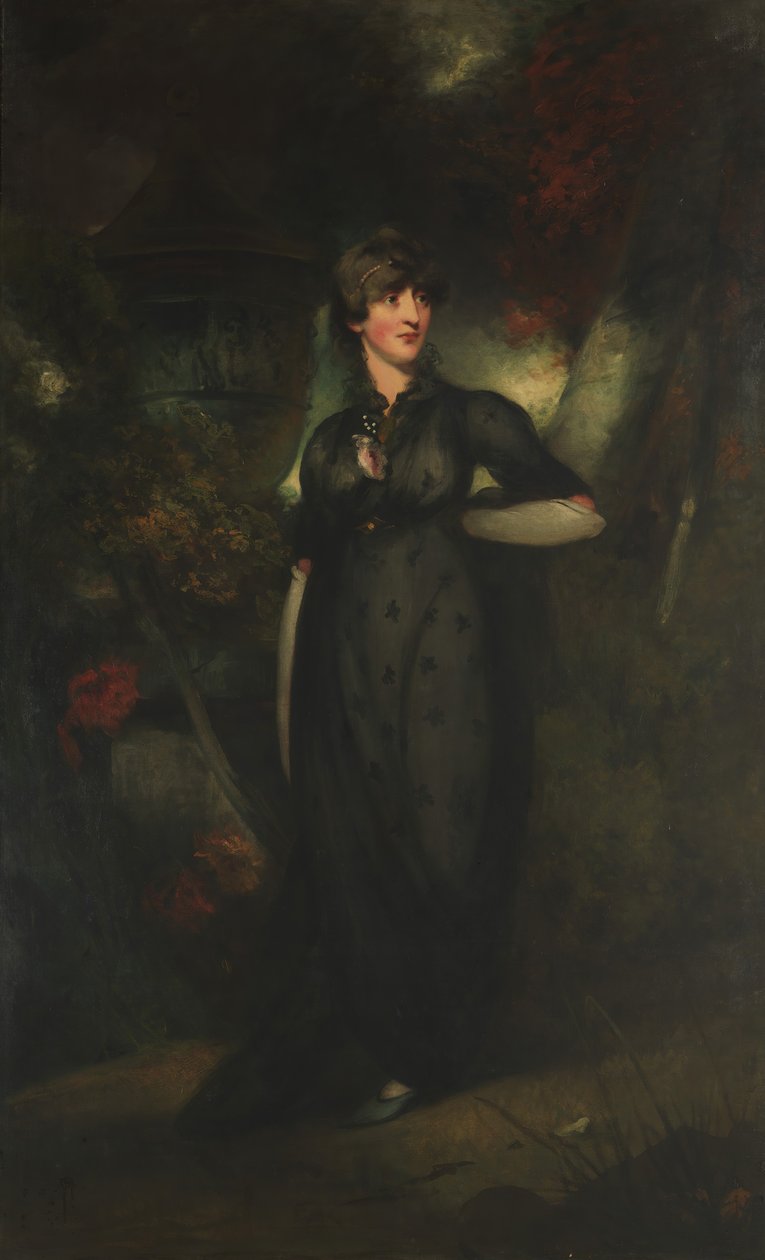 Mrs. Whaley 1798-ban halt meg Man-szigeten. alkotó: George Chinnery