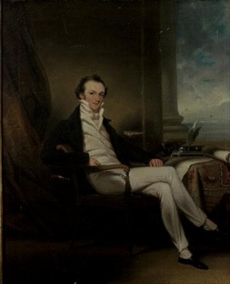 Egy úriember portréja (olaj, vászon) alkotó: George Chinnery