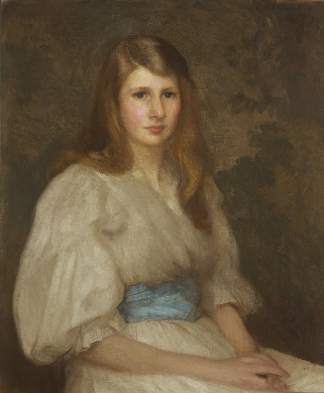 A 15 éves Margaret Hilton Smith portréja alkotó: George Clausen