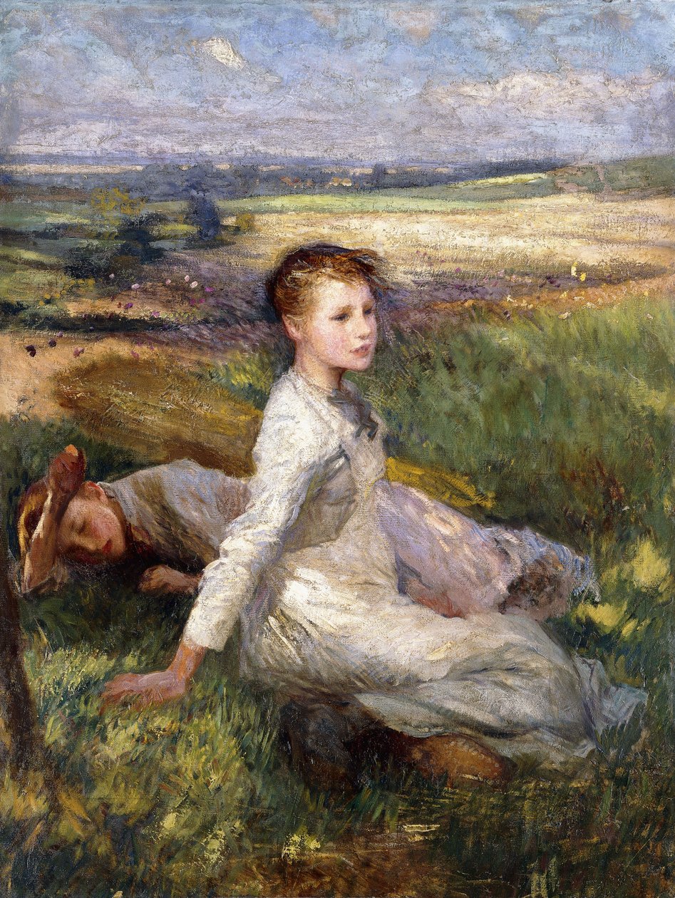 Nyár a mezőkön alkotó: George Clausen