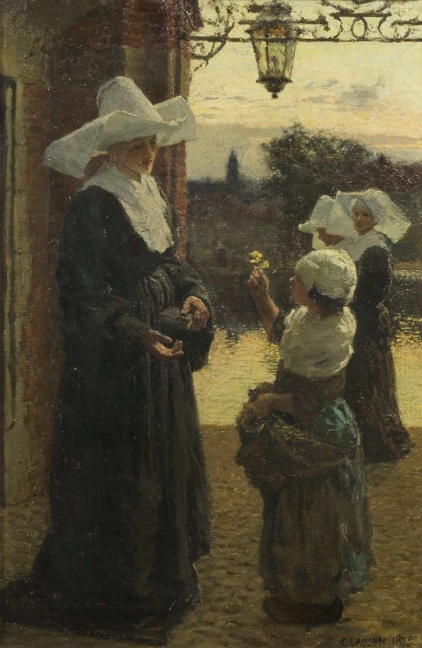 A virág alkotó: George Clausen