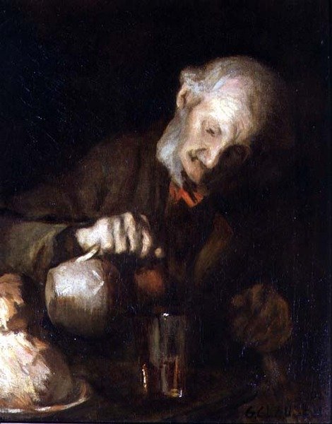 A kis barna kancsó alkotó: George Clausen