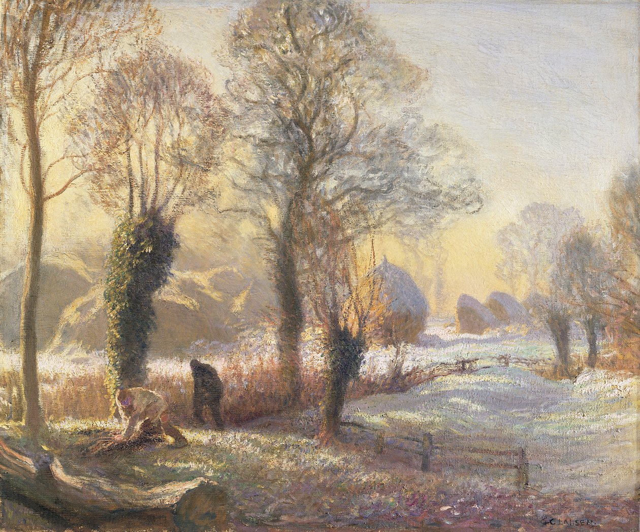 Téli Reggel alkotó: George Clausen