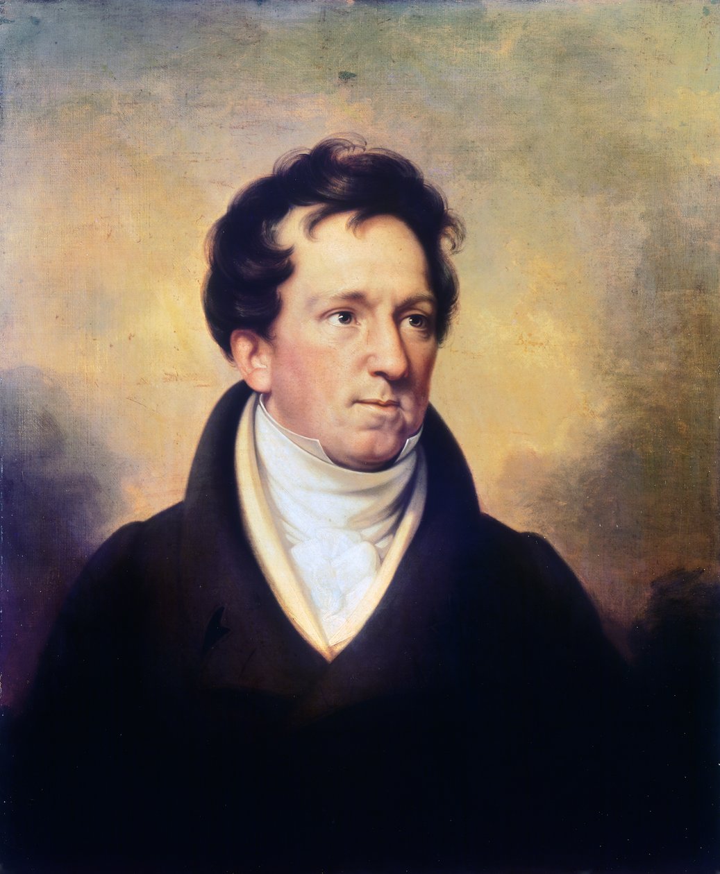 Charles Mathews (1776-1835) angol színész és színházigazgató portréja, George Clint (1770-1854) festménye, olaj, vászon alkotó: George Clint