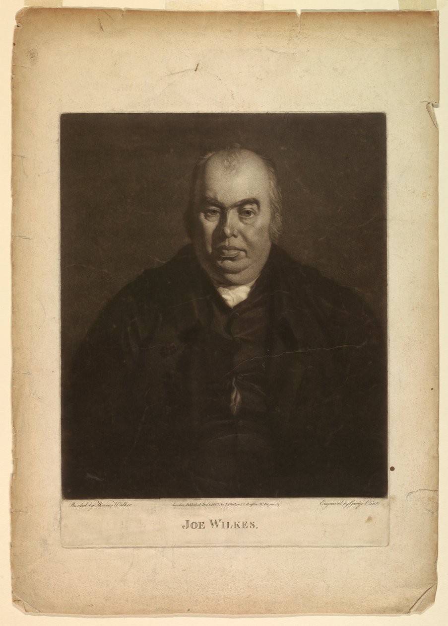 Joe Wilkes portréja alkotó: George Clint