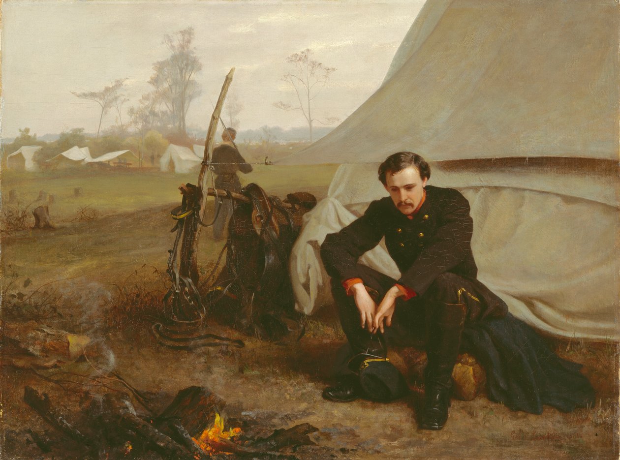 A fronton, 1866 alkotó: George Cochran Lambdin