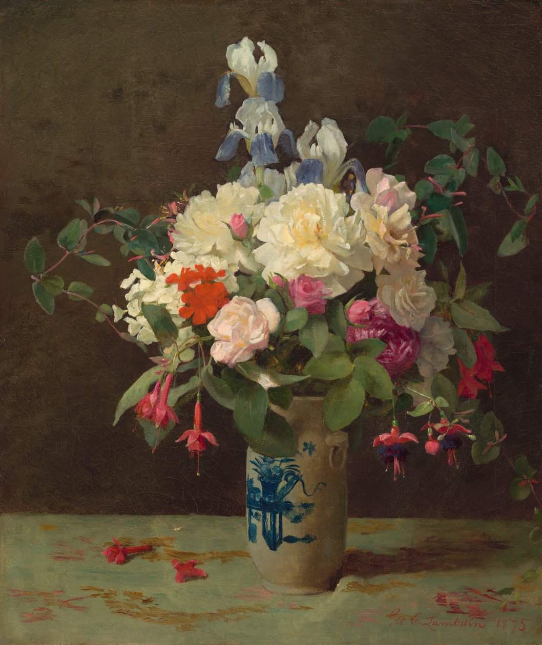 Virágváza alkotó: George Cochran Lambdin