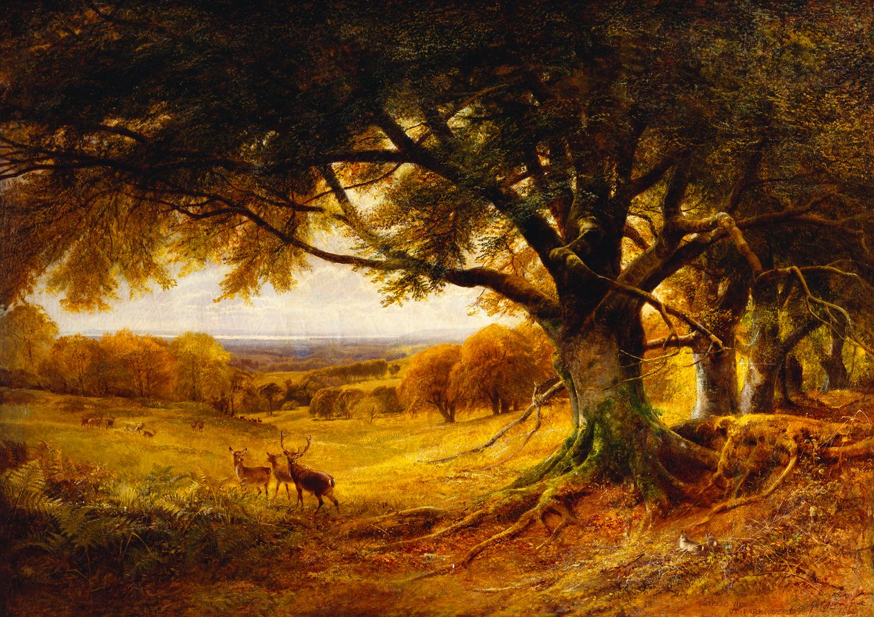 Spithead, Uppark, Sussex, 1868 alkotó: George Cole