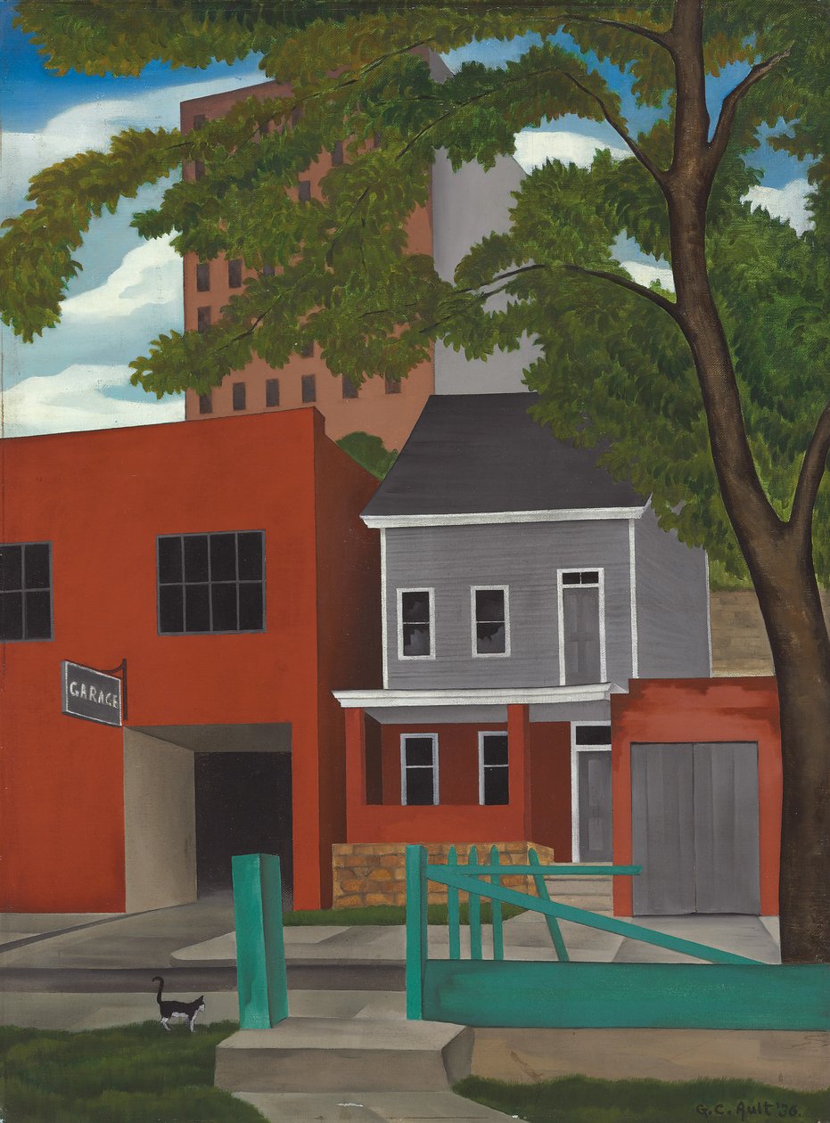 Ősz Bronxban alkotó: George Copeland Ault
