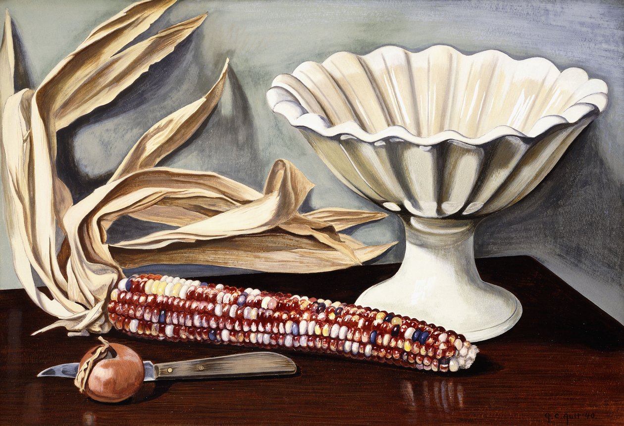 Kukorica Iowából alkotó: George Copeland Ault