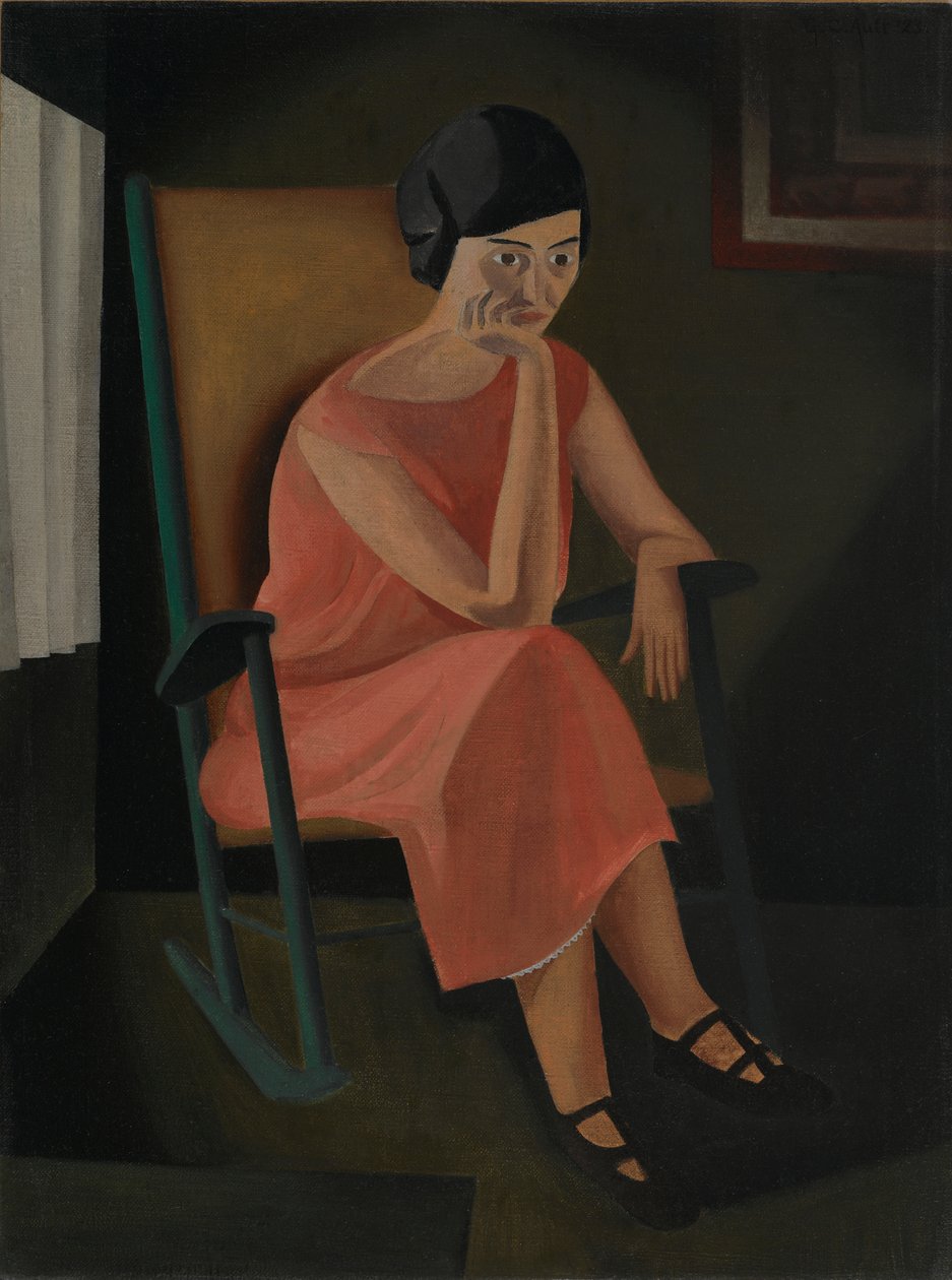 Whiting kisasszony alkotó: George Copeland Ault