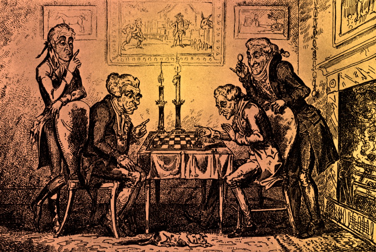 Egy sakkjáték alkotó: George Cruikshank