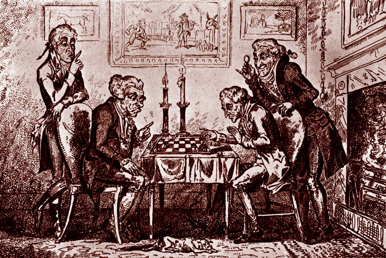 Egy sakkjáték alkotó: George Cruikshank