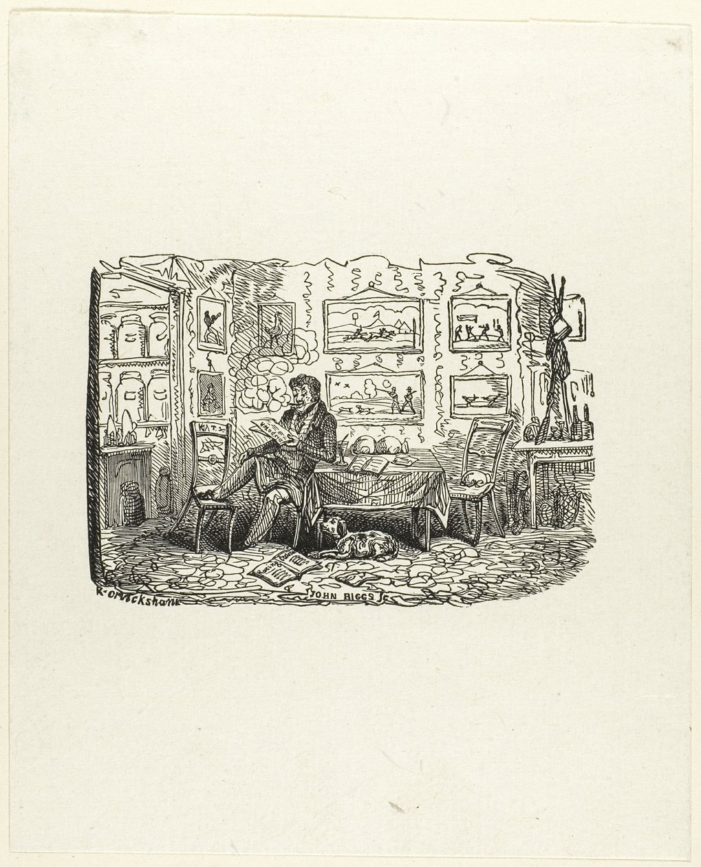 Anekdoták: Bizonyíték alkotó: George Cruikshank
