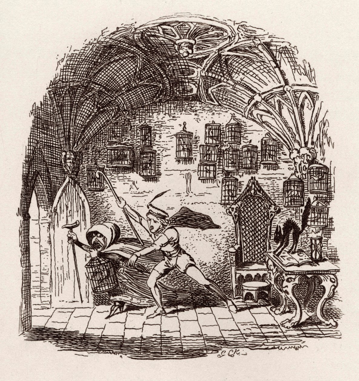 Grimm testvérek Gyermek- és alkotó: George Cruikshank