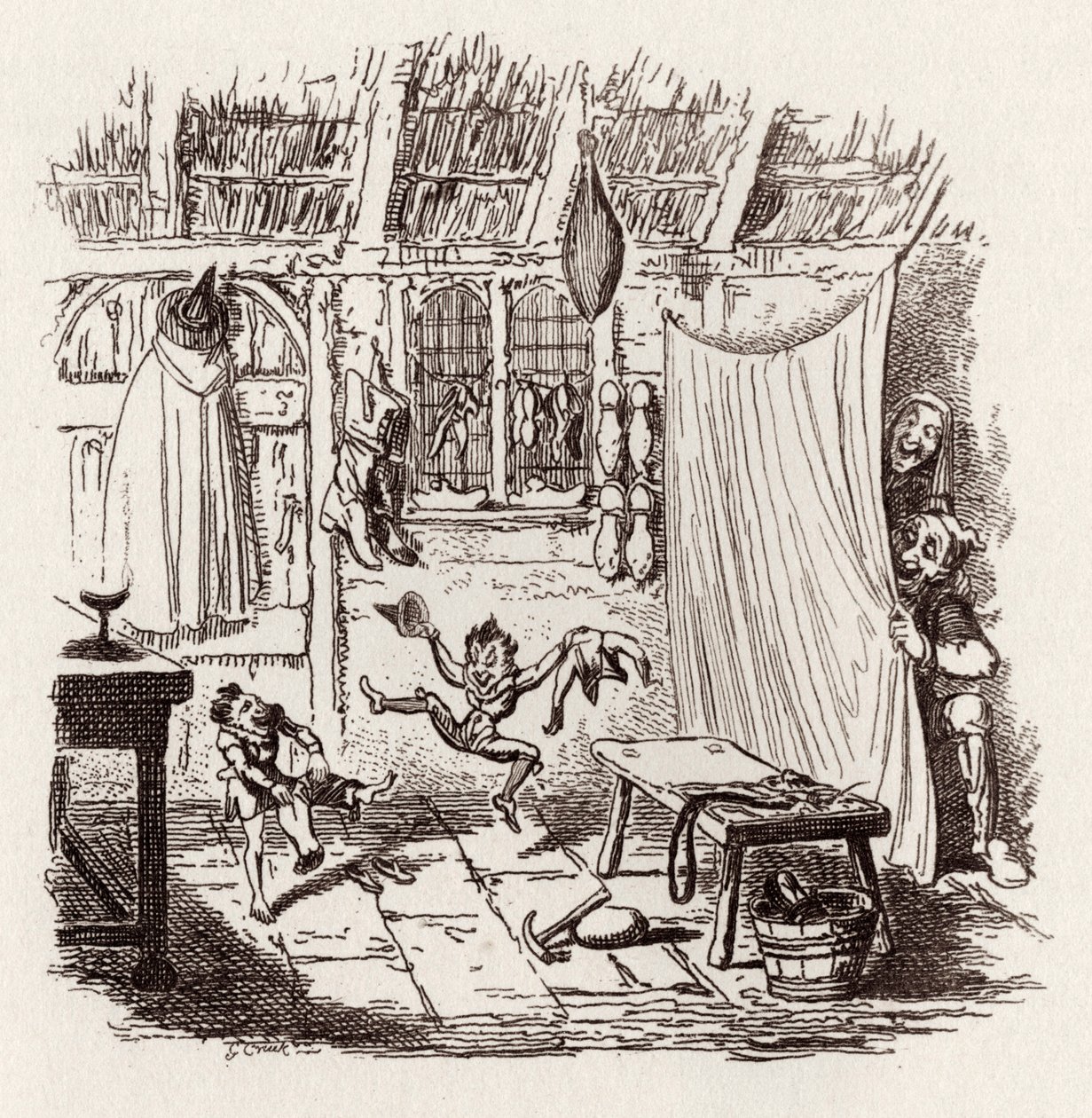 Grimm testvérek Gyermek- és alkotó: George Cruikshank
