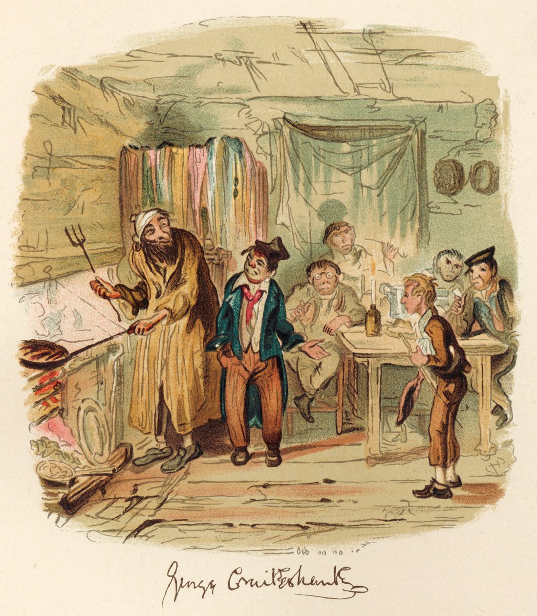 Charles Dickens könyve alkotó: George Cruikshank