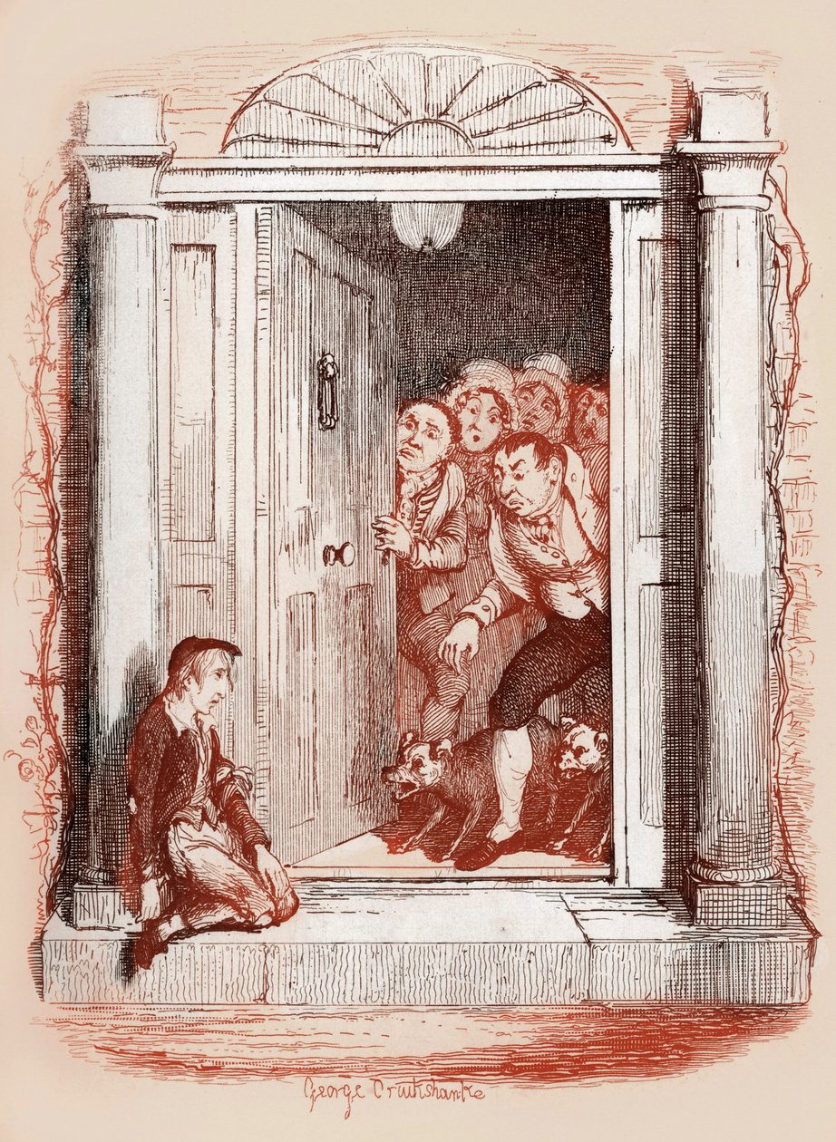 Charles Dickens: Twist Oliver kalandjai alkotó: George Cruikshank