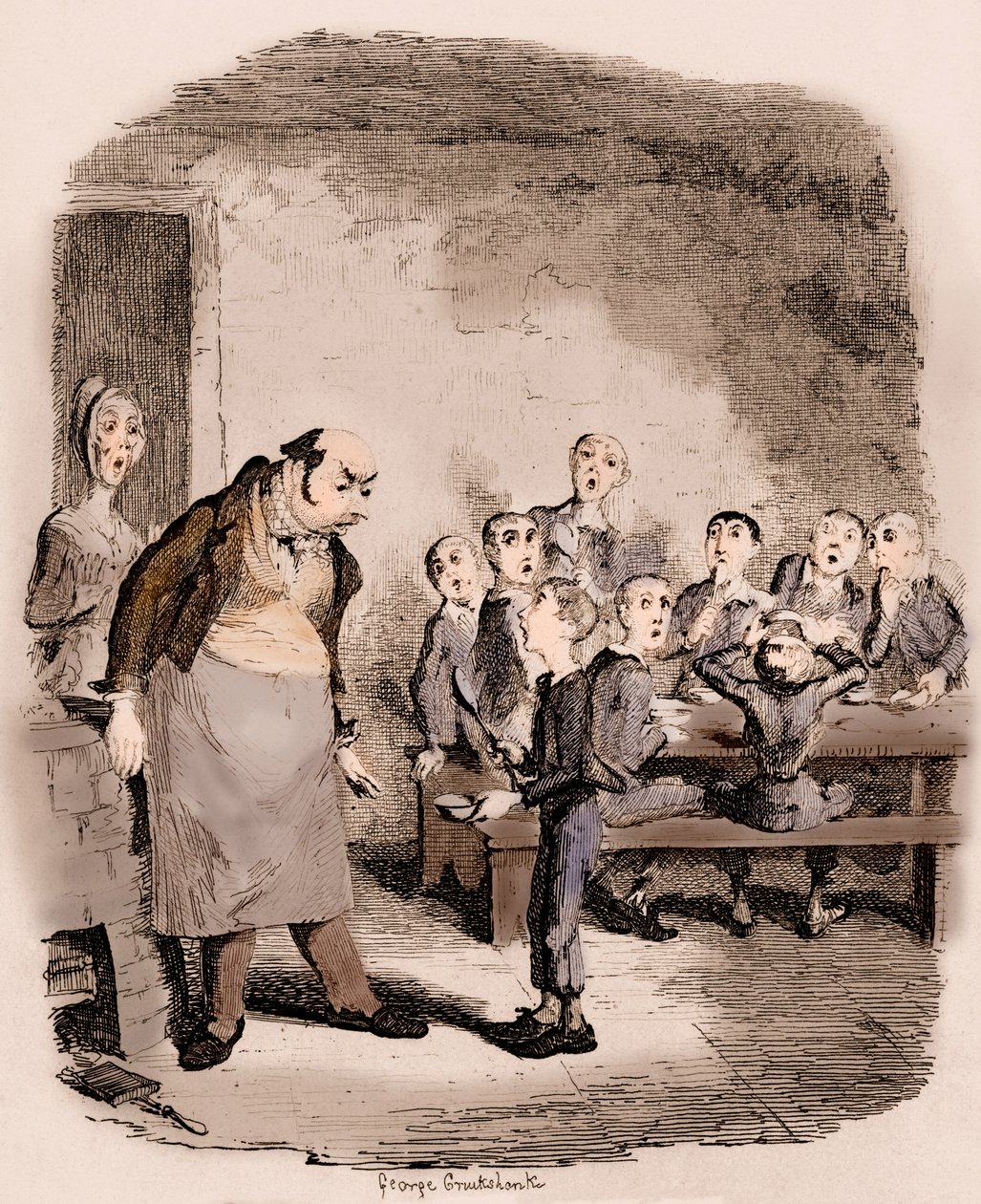 Charles Dickens: Twist Olivér kalandjai alkotó: George Cruikshank