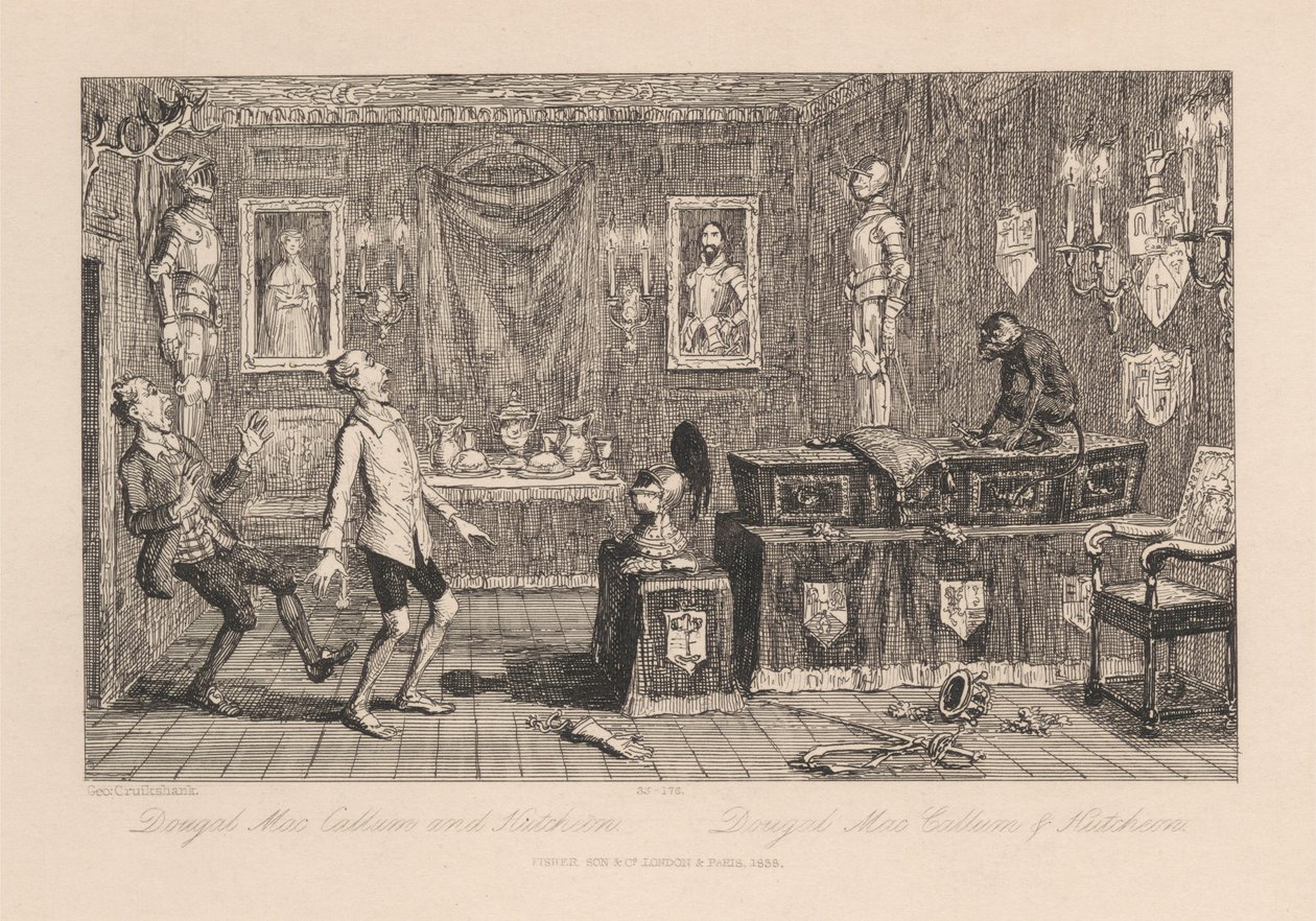 Dougal Mac Callum és Hutcheon alkotó: George Cruikshank