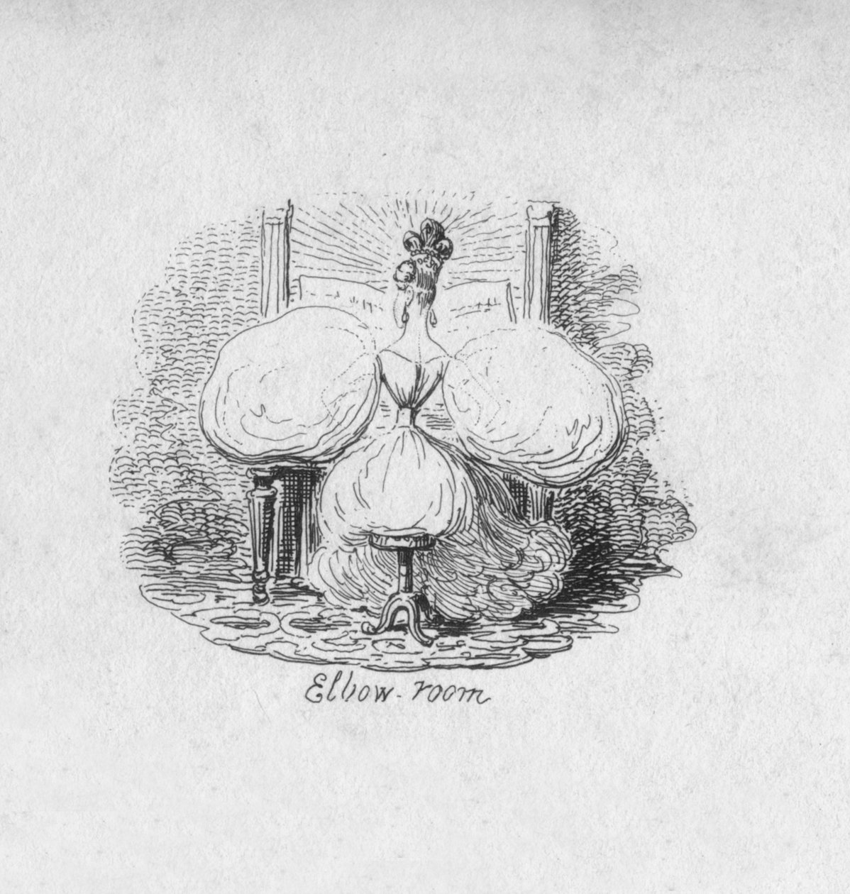 Könyökszoba, 1829 alkotó: George Cruikshank