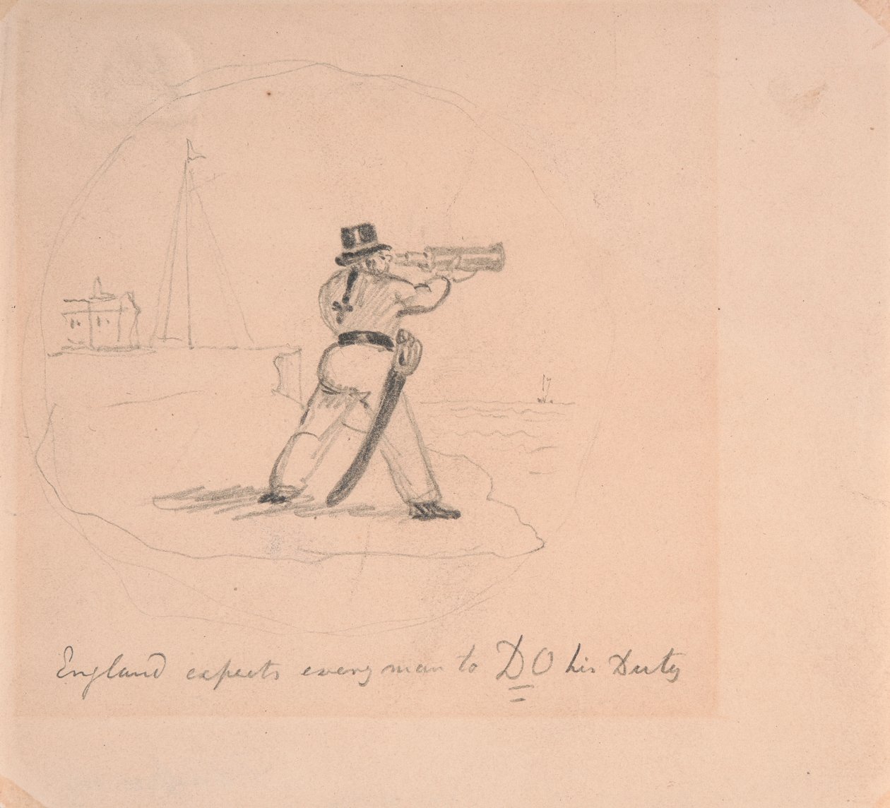 Anglia elvárja, hogy Mindenki tegye meg kötelességét alkotó: George Cruikshank
