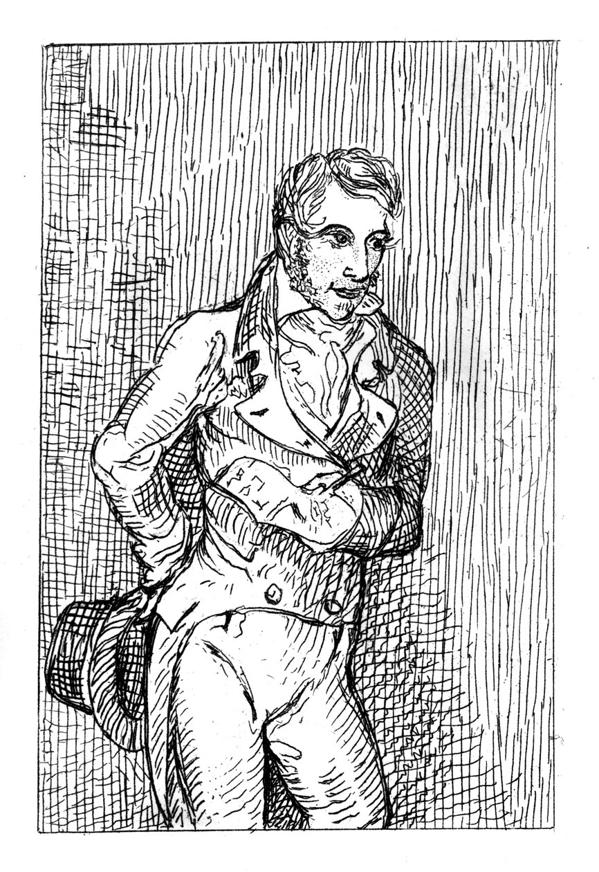 George Cruikshank 1792-1878, angol karikaturista és könyvillusztrátor, 1811. alkotó: George Cruikshank