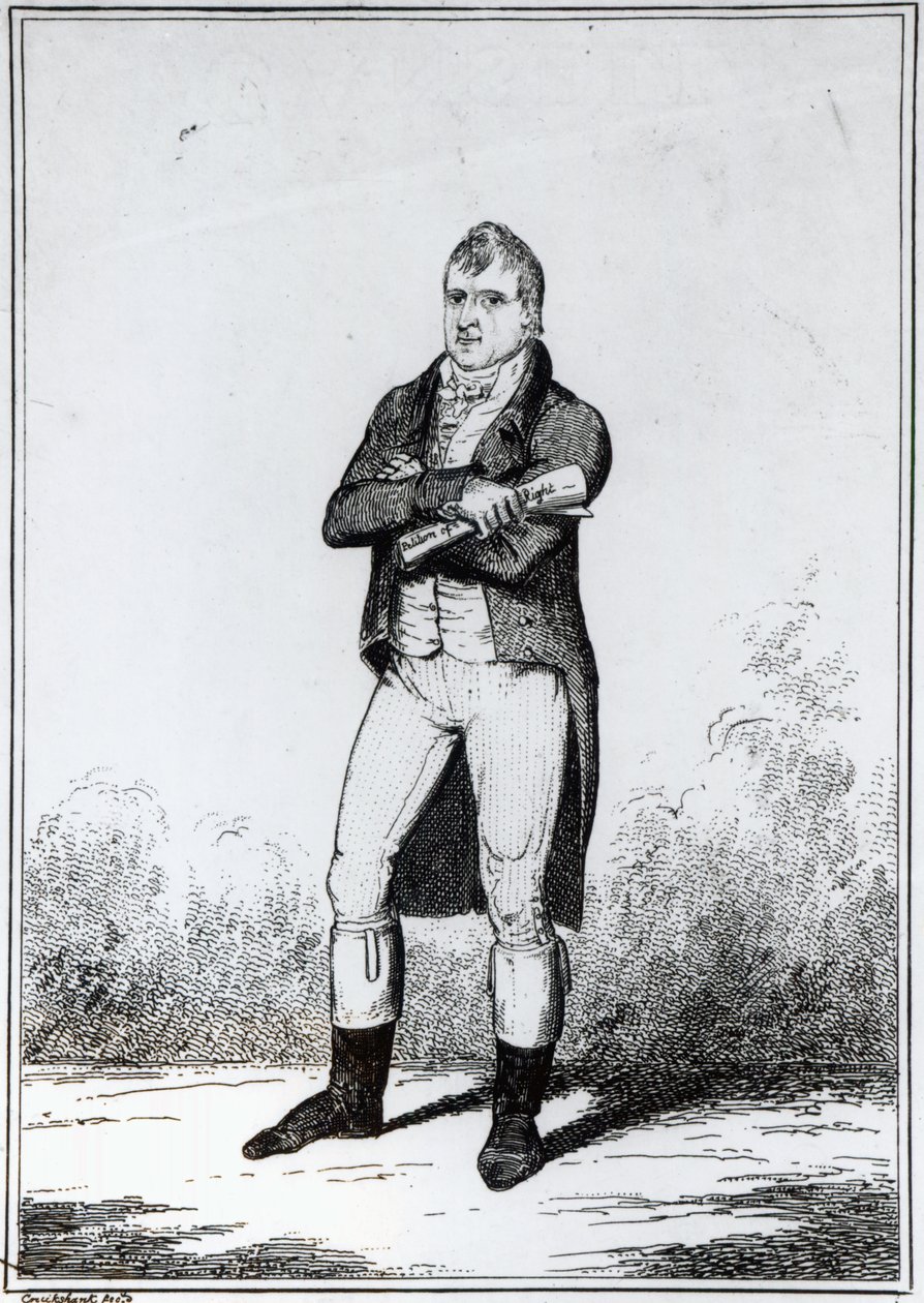 Henry Hunt Esquire (1773-1835) 1816 alkotó: George Cruikshank