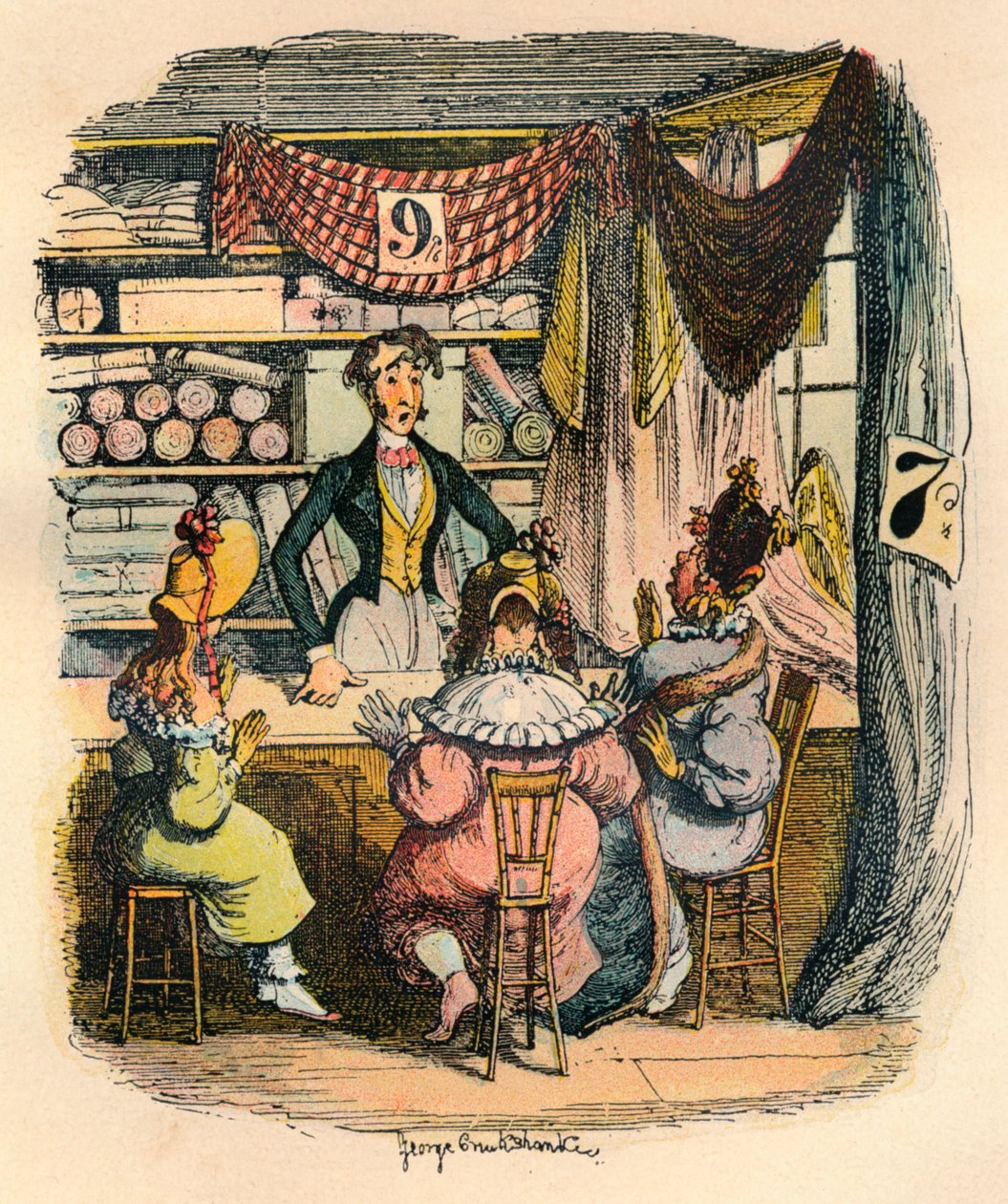 Horatio Sparkins, c1900 alkotó: George Cruikshank