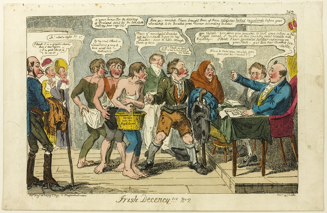 Ír tisztesség! ! ! nem. 2 alkotó: George Cruikshank