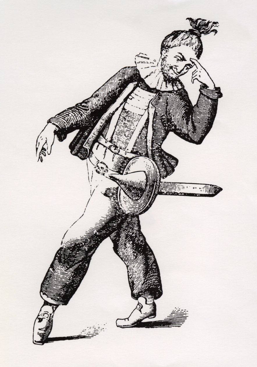Kasper Punch, 19. század. alkotó: George Cruikshank