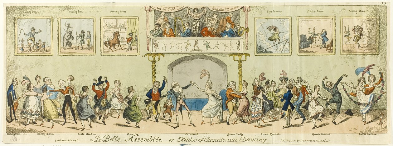 La Belle Assemblée alkotó: George Cruikshank